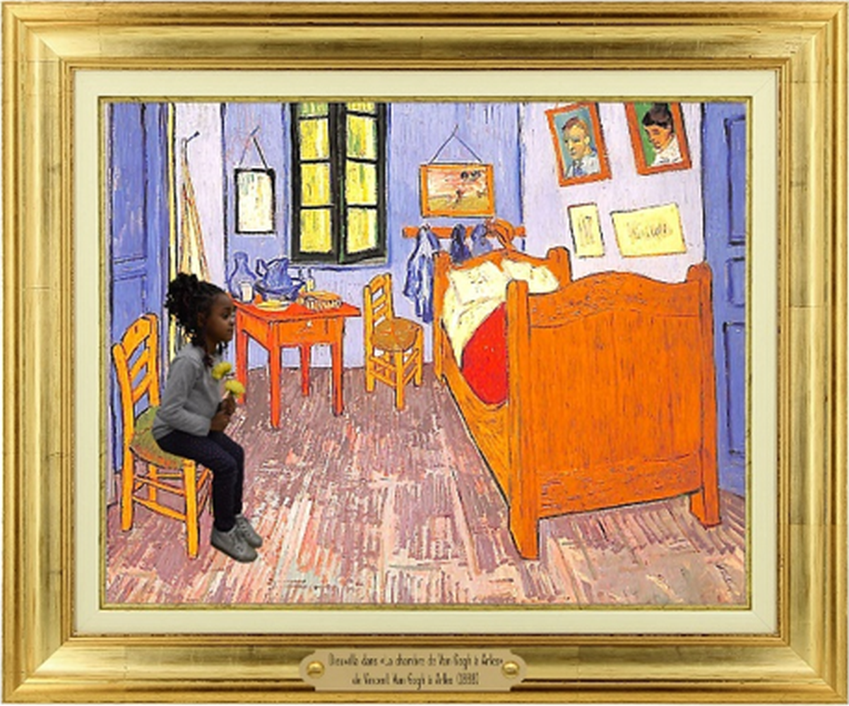 23.04 Expo Visiteurs de tableaux-2 ©La Chambre de Van Gogh à Arles © Musée d’Orsay, Dist. RMN-Grand Palais / Patrice