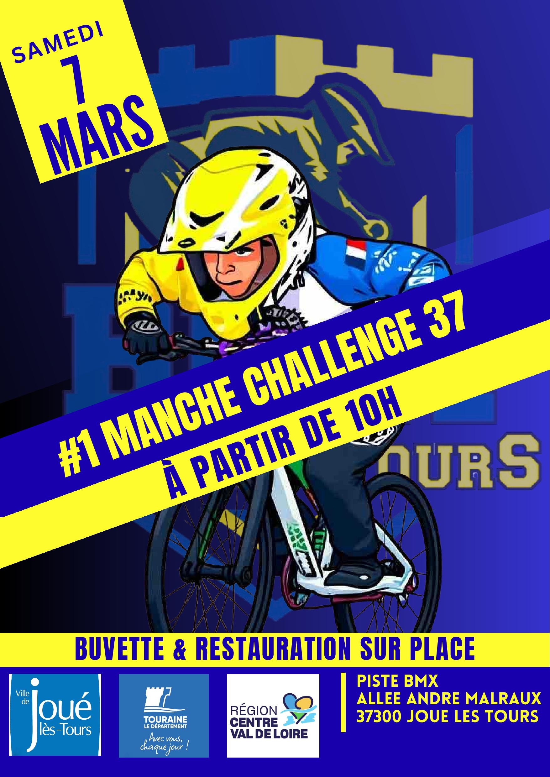 AFFICHE COURSE 07mars26-bmx &copy;Club de BMX de Joué-lès-Tours
