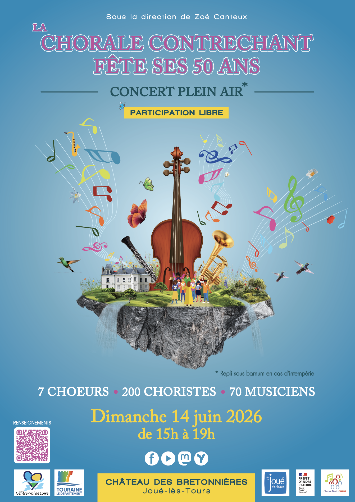 Affiche chorale 2026 finale png &copy;chorale Contrechant
