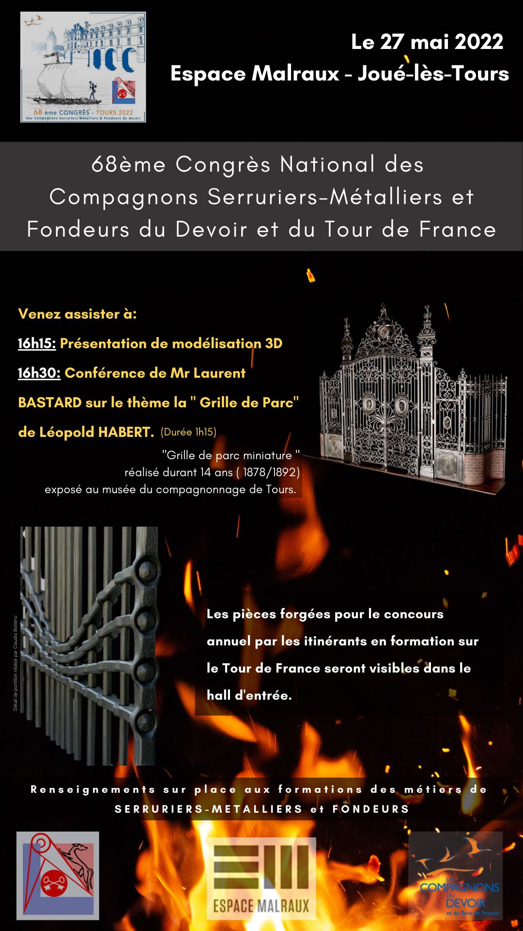 Affiche_congrès_CFDD_CFDD_Tours_2022 ©CFDD