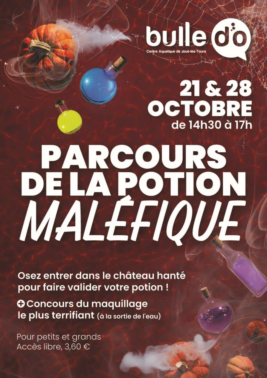 Affiche du parcours de la potion maléfique