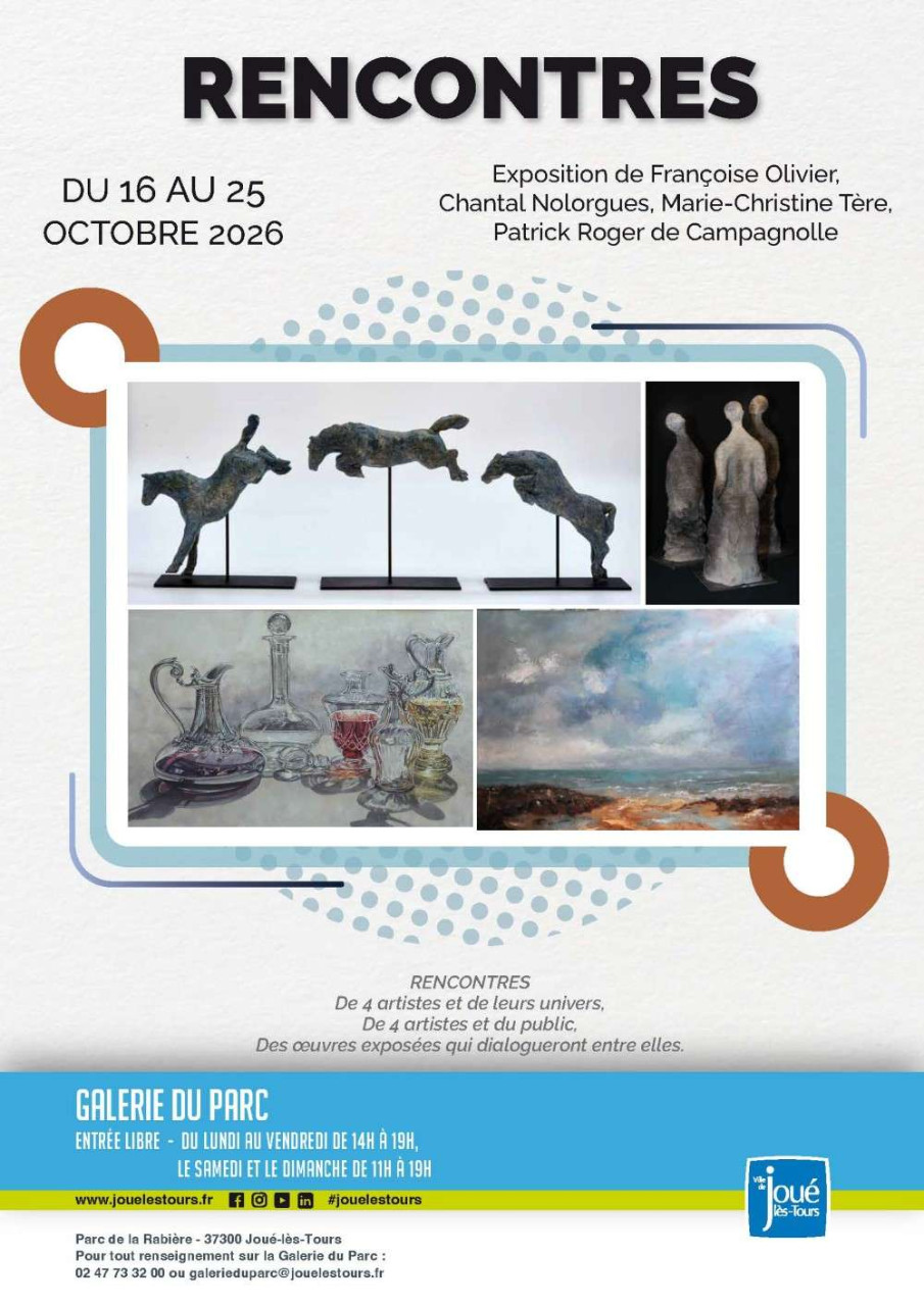Affiche exposition Rencontres