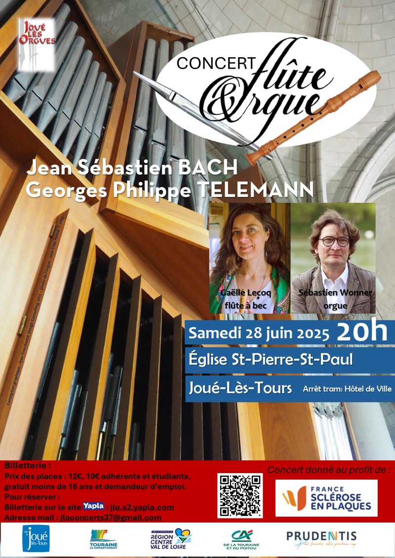 CONCERT-ORGUE-FLUTE ©Joué lès Orgues