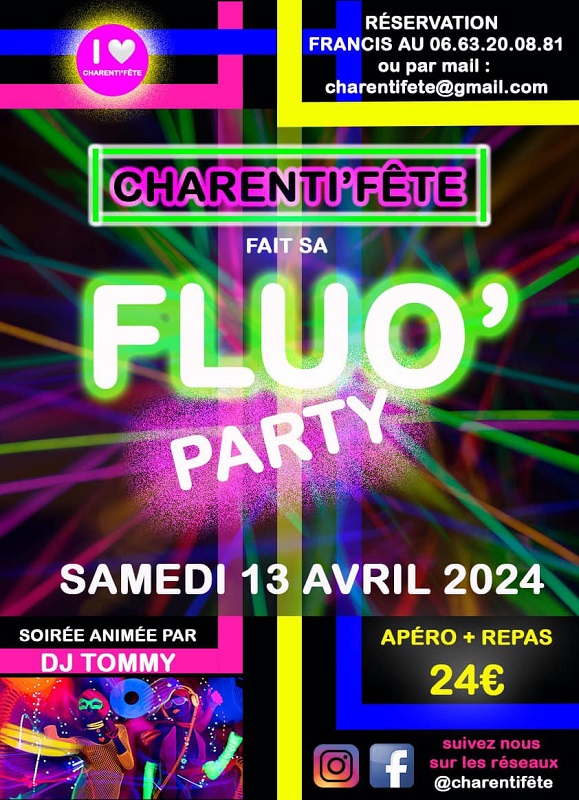 Fluo Party Touraine Le D Partement