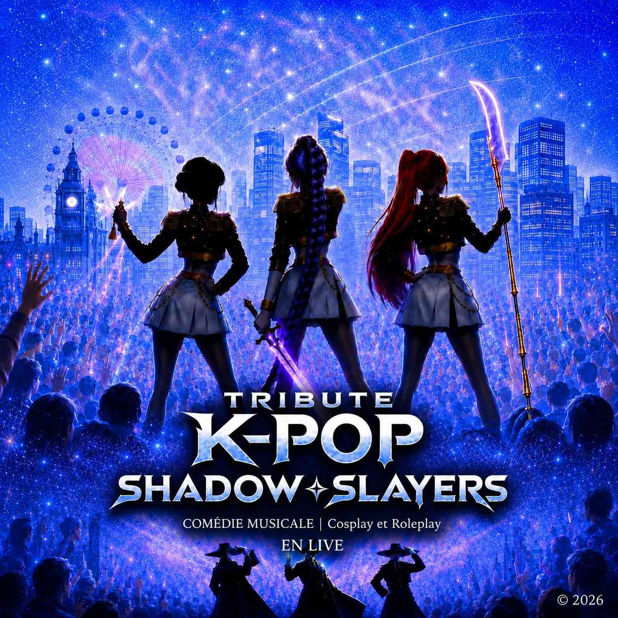K-POP Shadows Slayers ©Un spectacle DAVID BASTIEN
