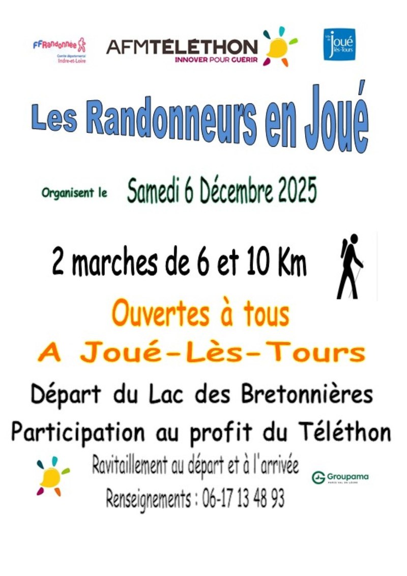 Rando-telethon ©Les Randonneurs en Joué