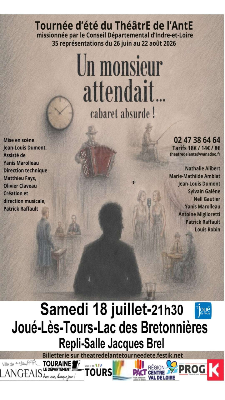 Un monsieur attendait par le Théâtre de l'Ante &copy;Théâtre de l'Ante