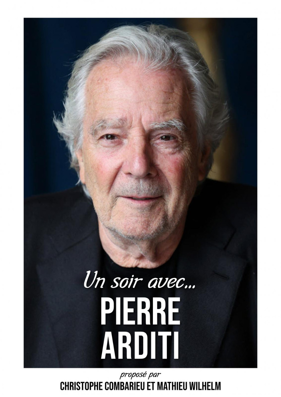 Un soir avec Pierre Arditi &copy;Pierre Arditi - Christophe Combarieu et Mathieu Wilhelm