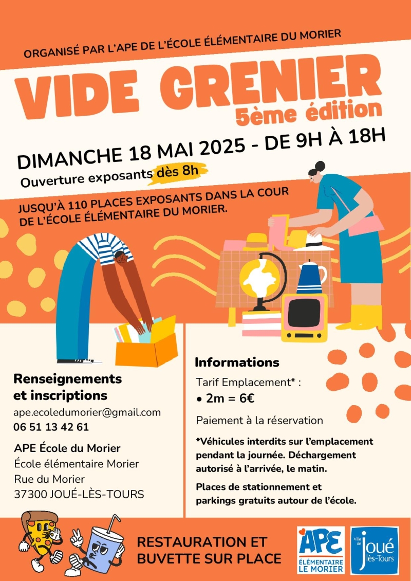 Vide-grenier ©APE de l'école élémentaire du Morier