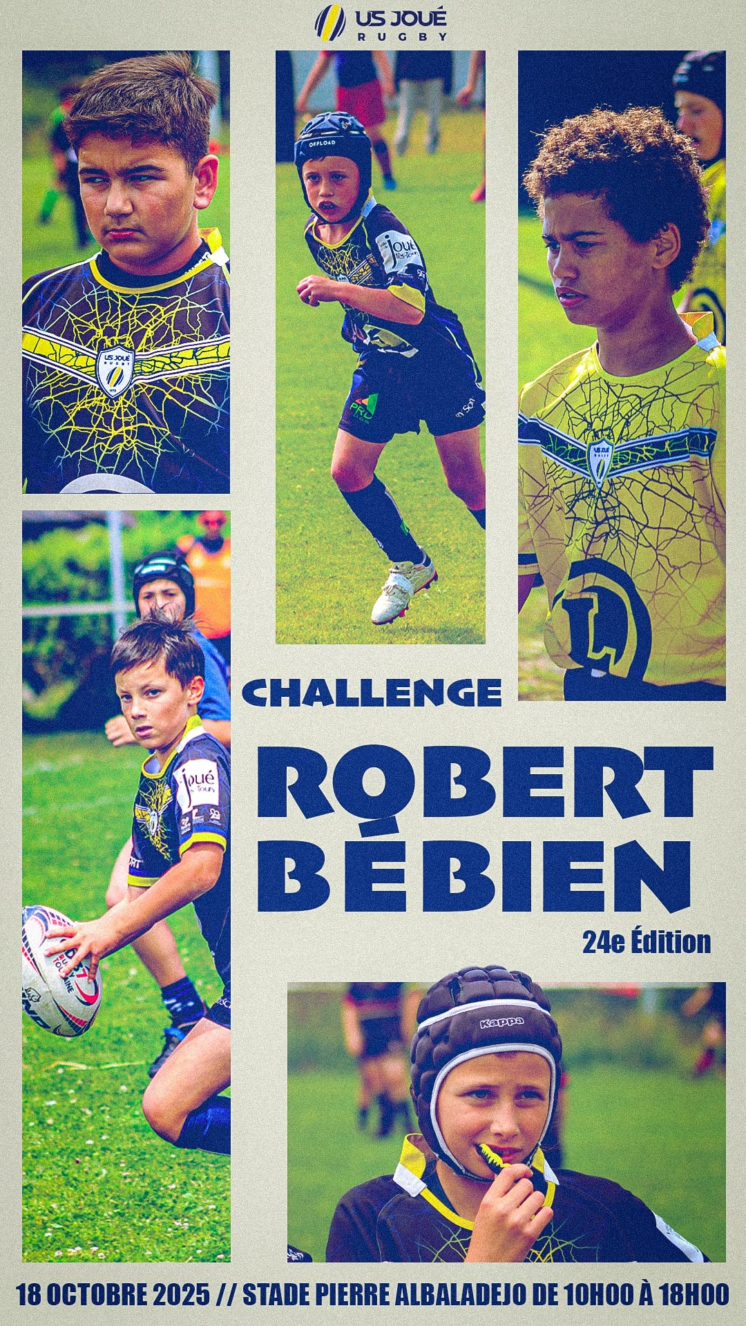 affichebébien ©AS Joué Rugby