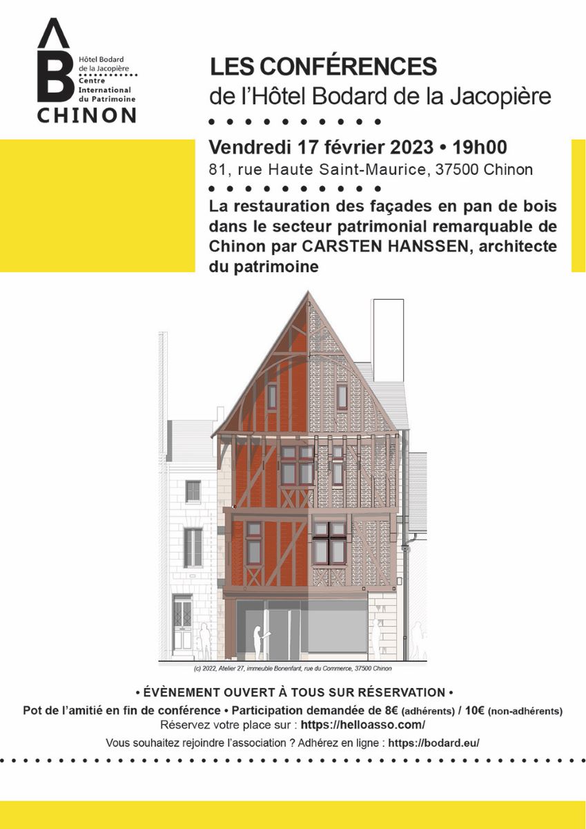 Les Conférences de l'Hôtel Bodard de la Jacopière Touraine, le département