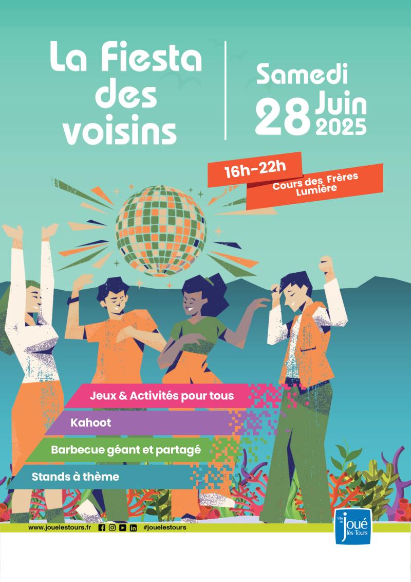 fiesta-des-voisins ©Ville de Joué-lès-Tours