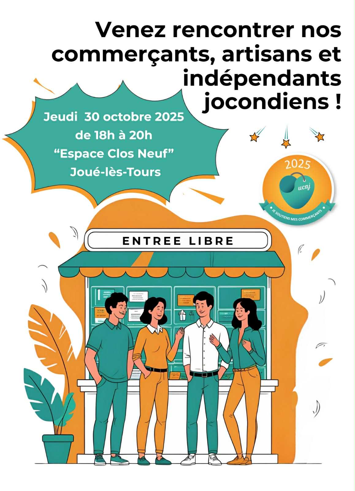 forum_ucaj ©UNION DES COMMERÇANTS, ARTISANS, ENTREPRISES DE JOUÉ-LÈS-TOURS