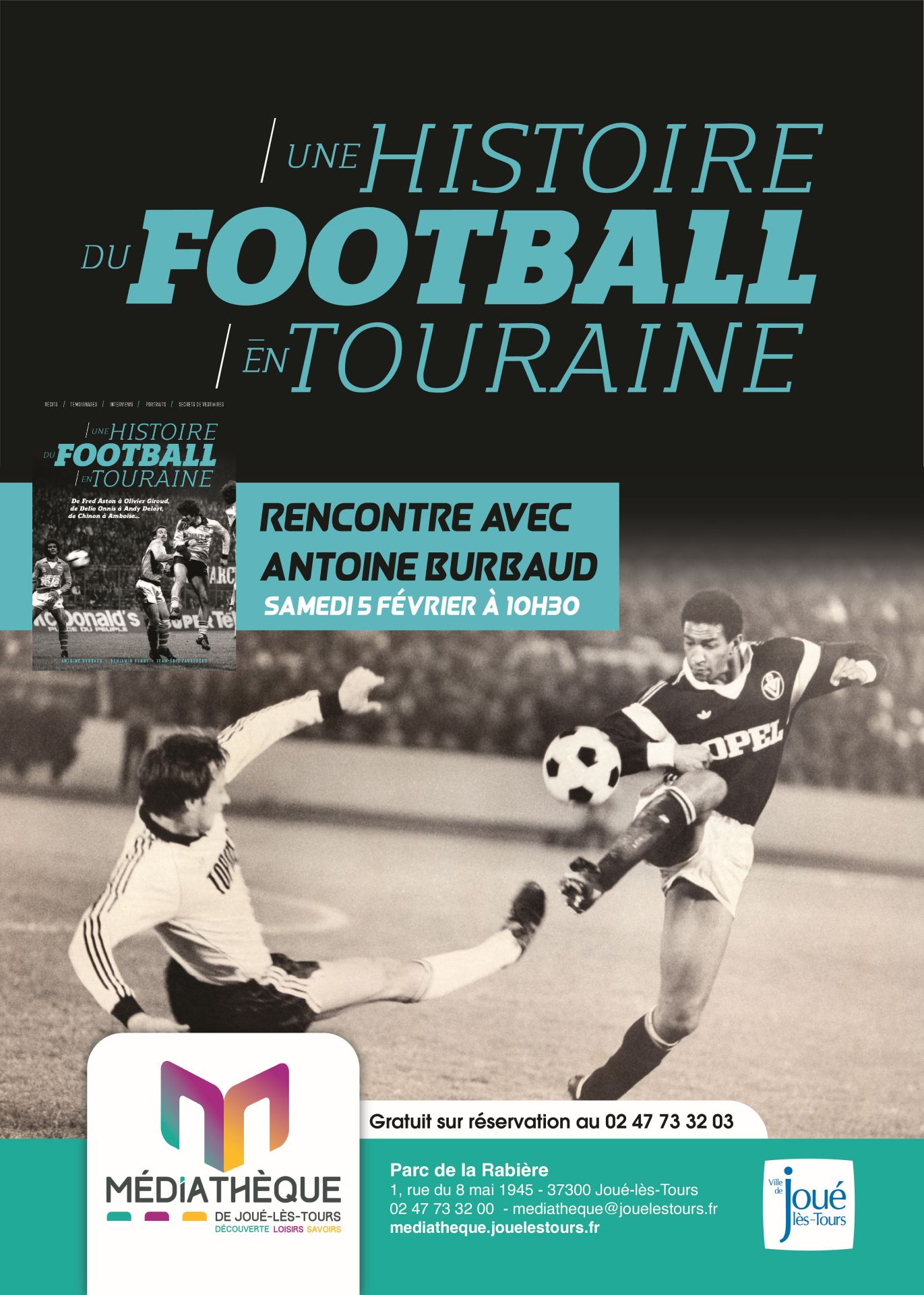 l'histoire du football ©Ville de Joué-lès-Tours