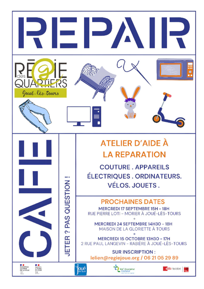 repair-cafe ©La Régie des Quartiers