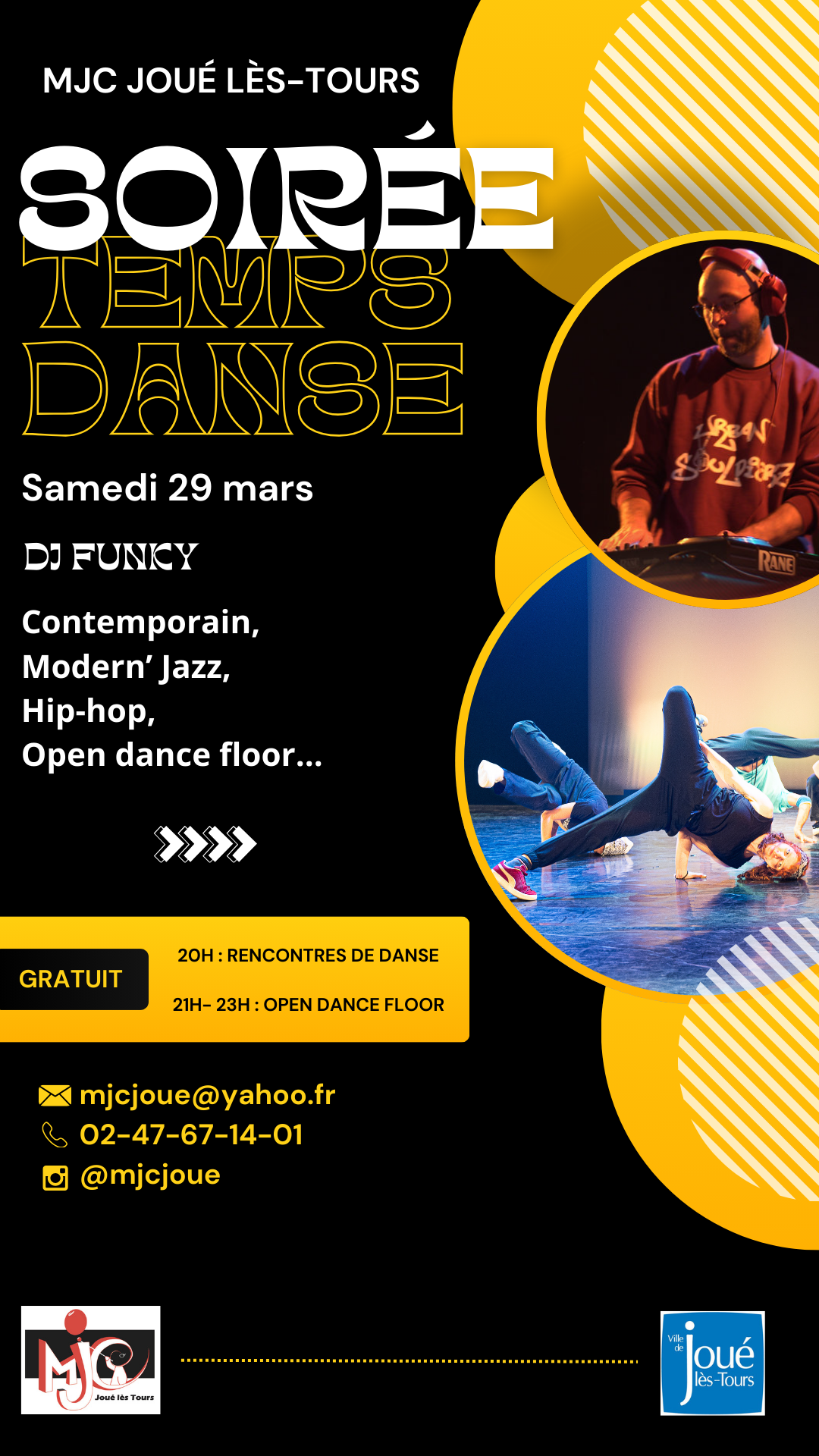 soirée temps danse - 1 ©MJC de Joué-lès-Tours