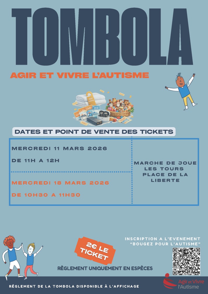tombola ©Agir et Vivre l'Autisme
