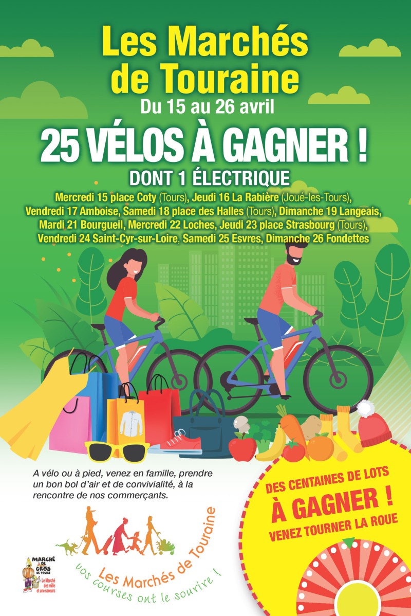 velos-a-gagner ©les Marchéa de Touraine