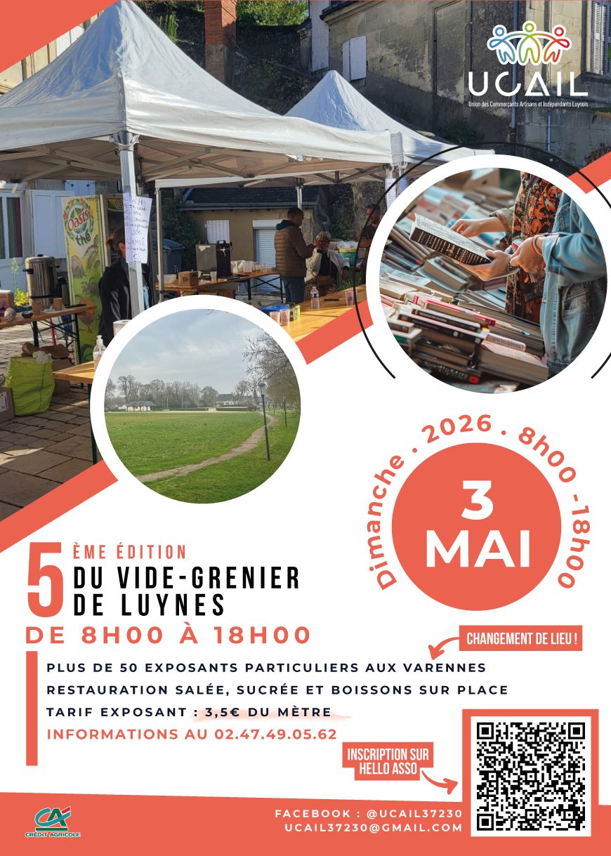 AFFICHE BROCANTE_A3 couleur 2026 - © UCAIL