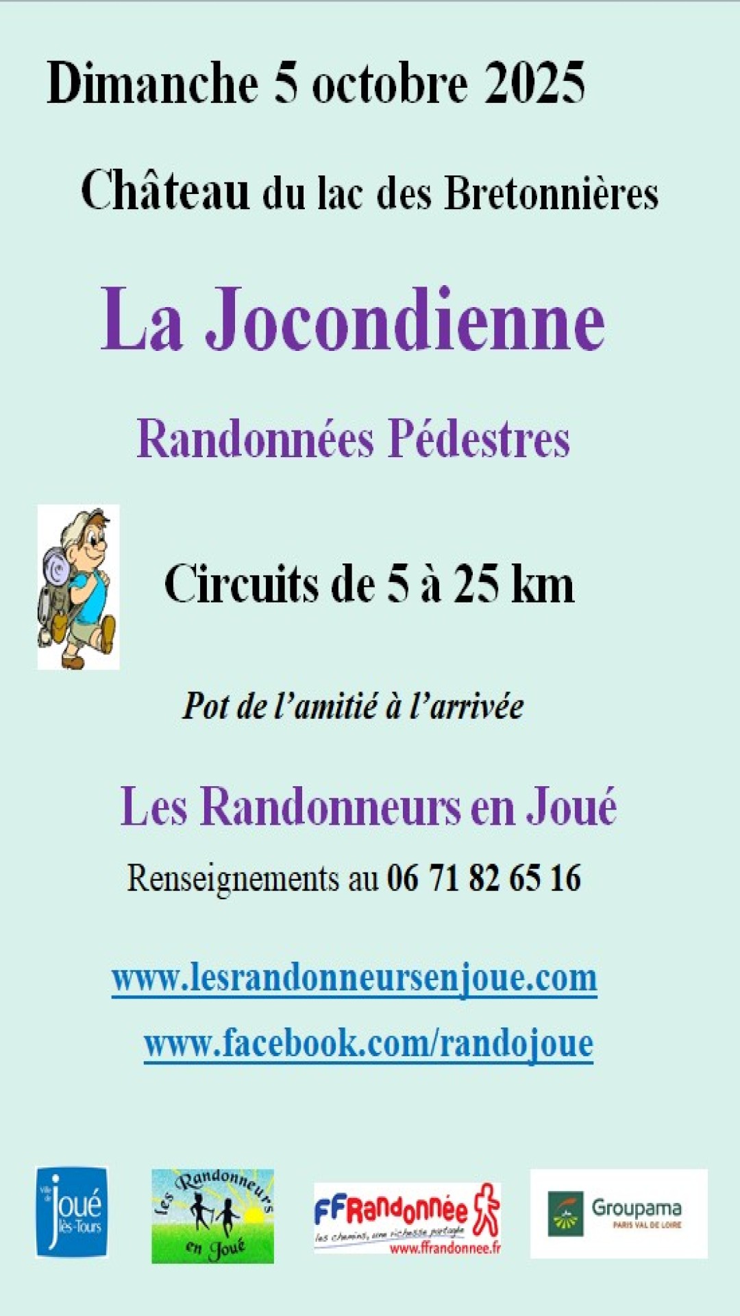 AFFICHE RANDO 5 octobre