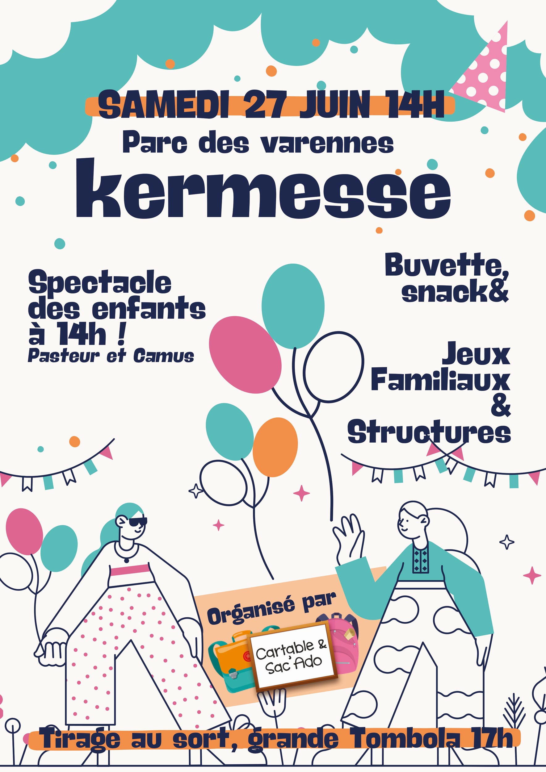 Affiche-Kermesse-(3) - © Cartable & Sac'Ado