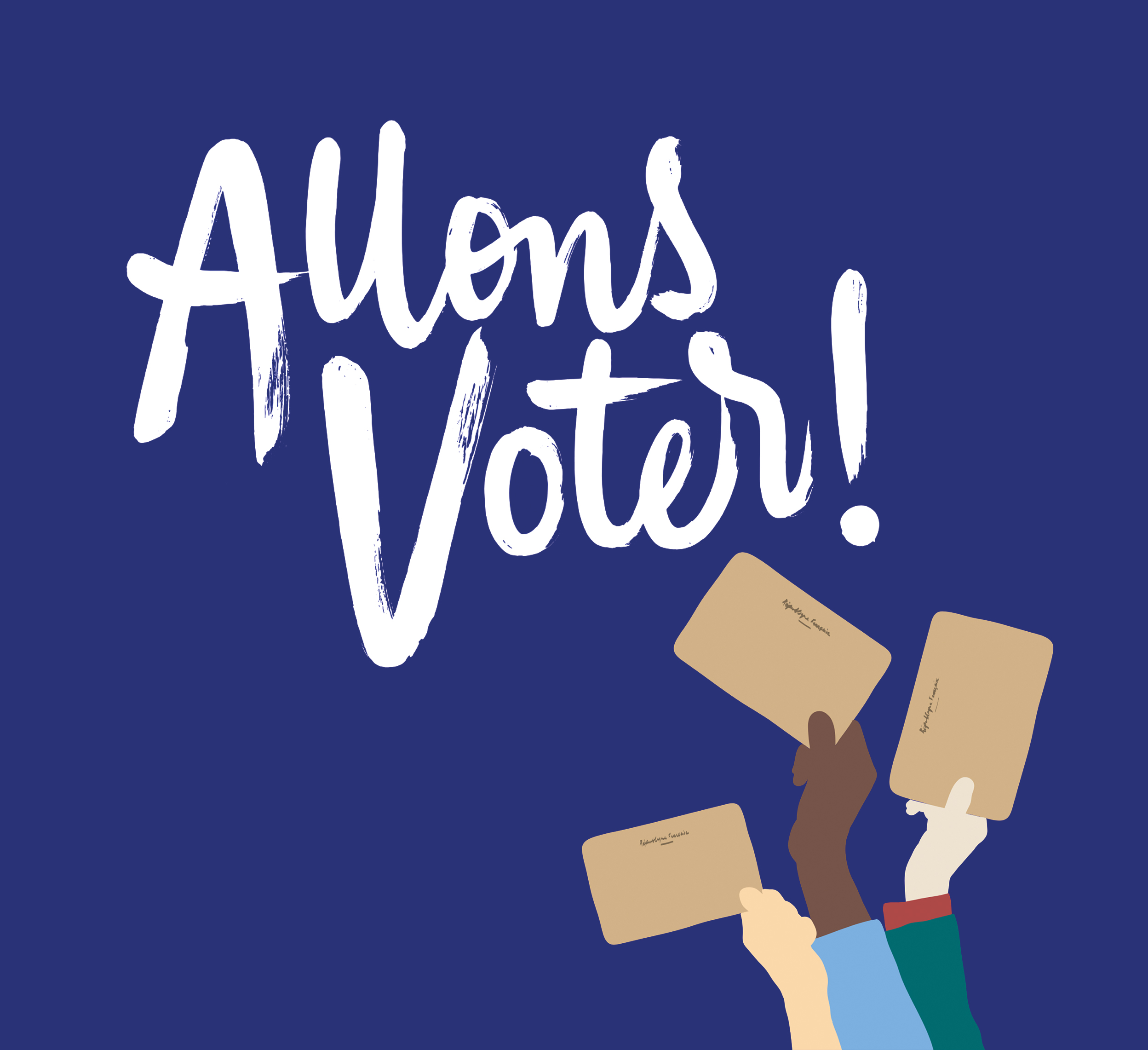 Allons voter - © Droits réservés