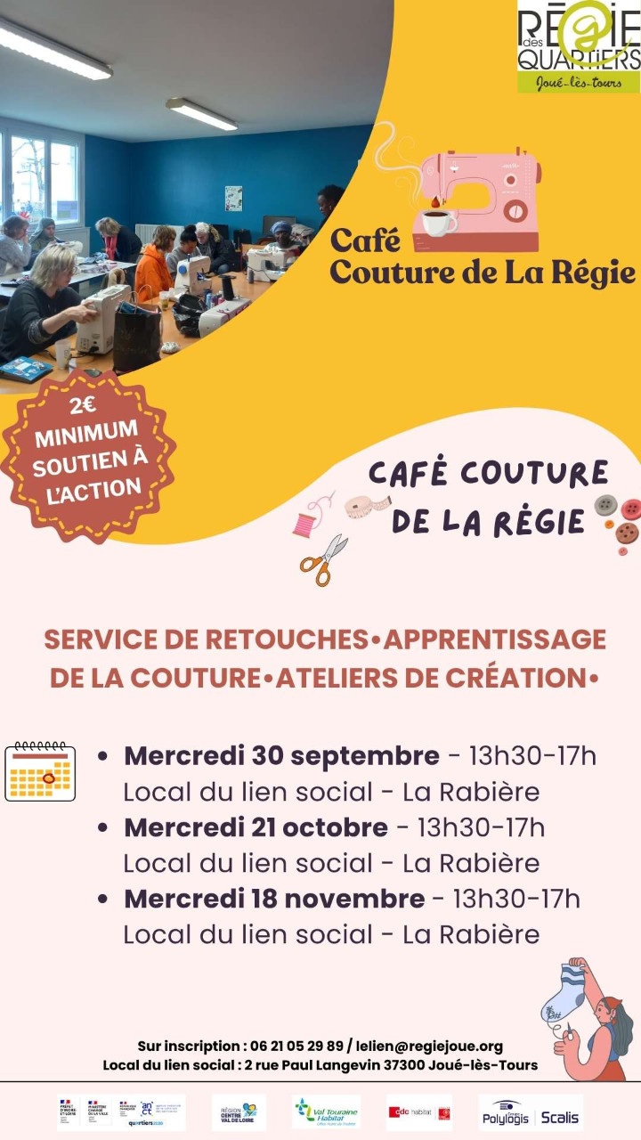 Café couture de la Régie