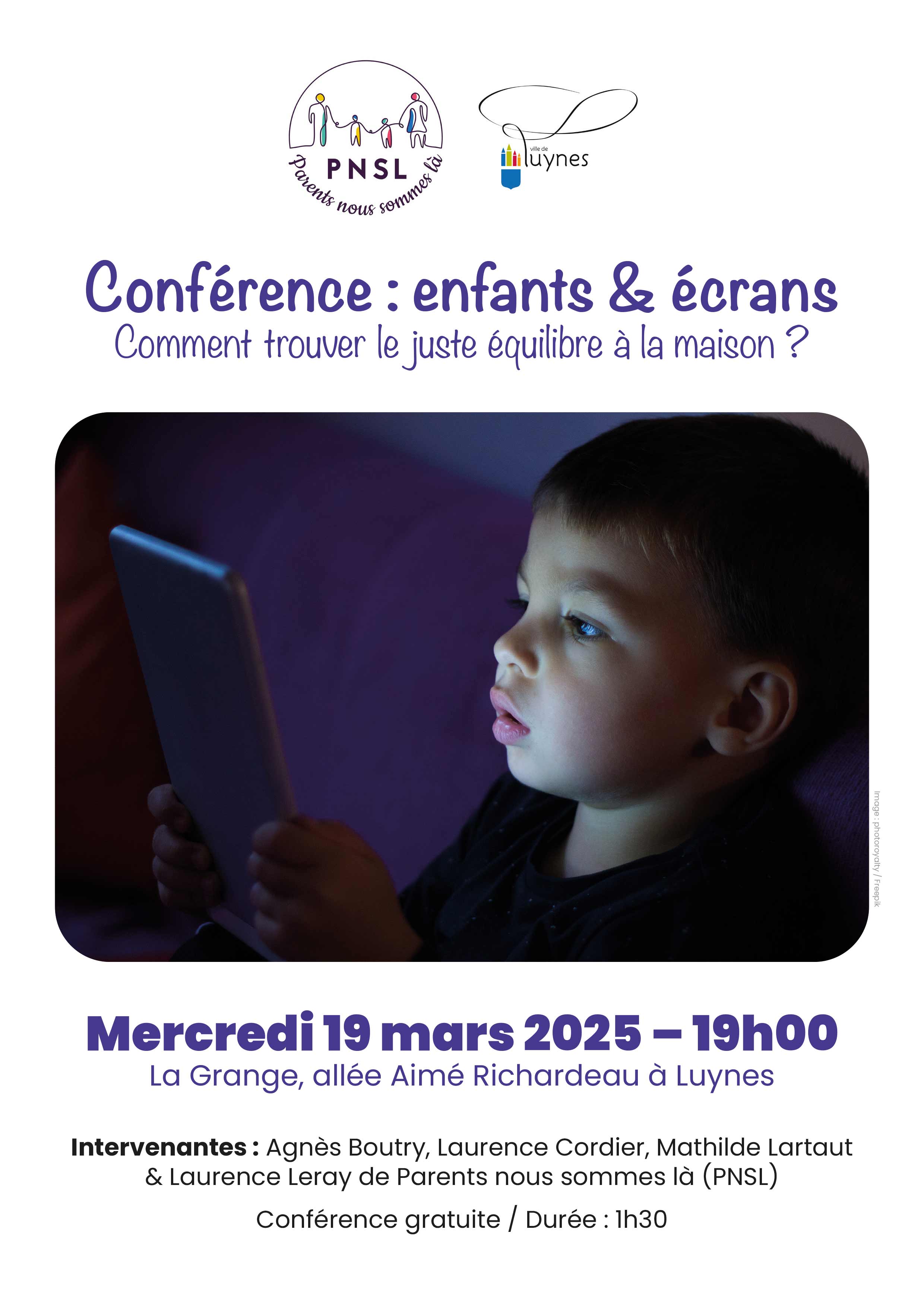 Conférence-enfants-&-écrans - © Droits réservés