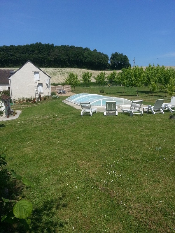 Gite-foulonnerie-piscine-saint jean-loches-valdeloire