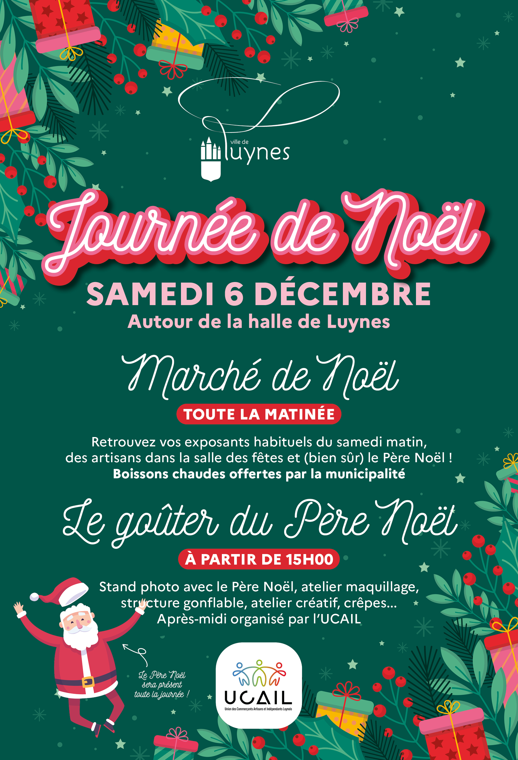 Journée de Noël (affiche) - © Ville de Luynes