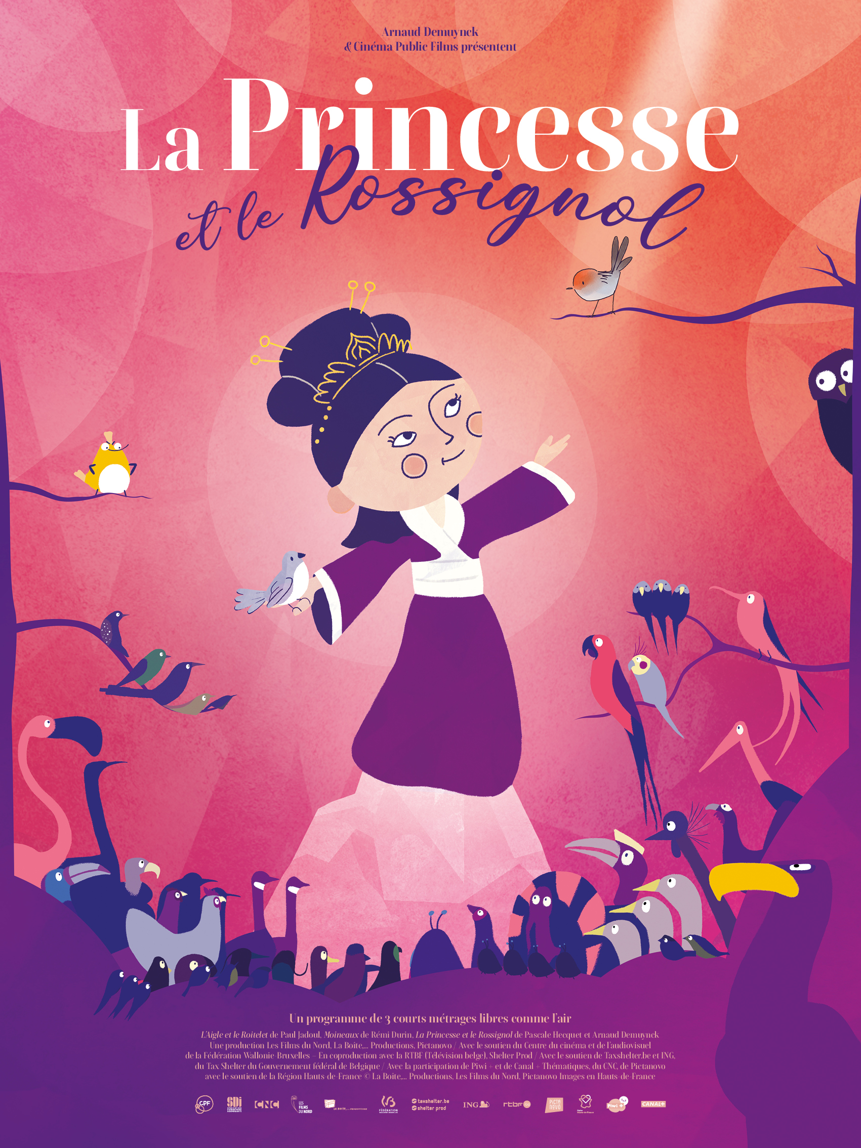 La princesse et le rossignol (affiche) - © Droits réservés