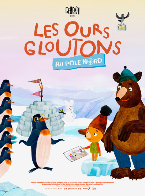 Les Ours gloutons au Pôle Nord (affiche) - © Droits réservés