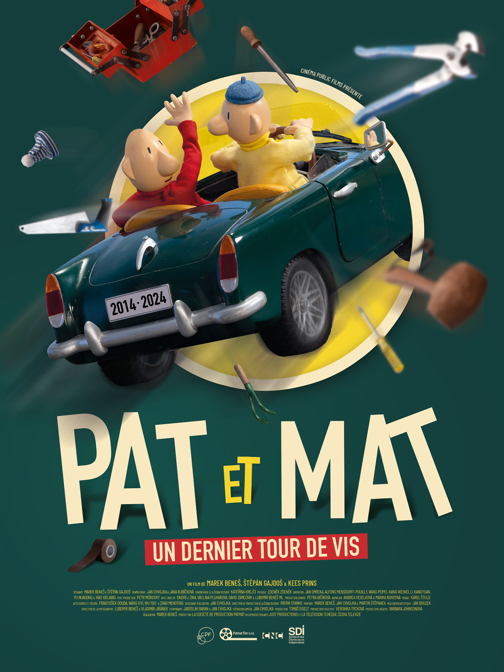 Pat et Mat (affiche) - © Droits réservés