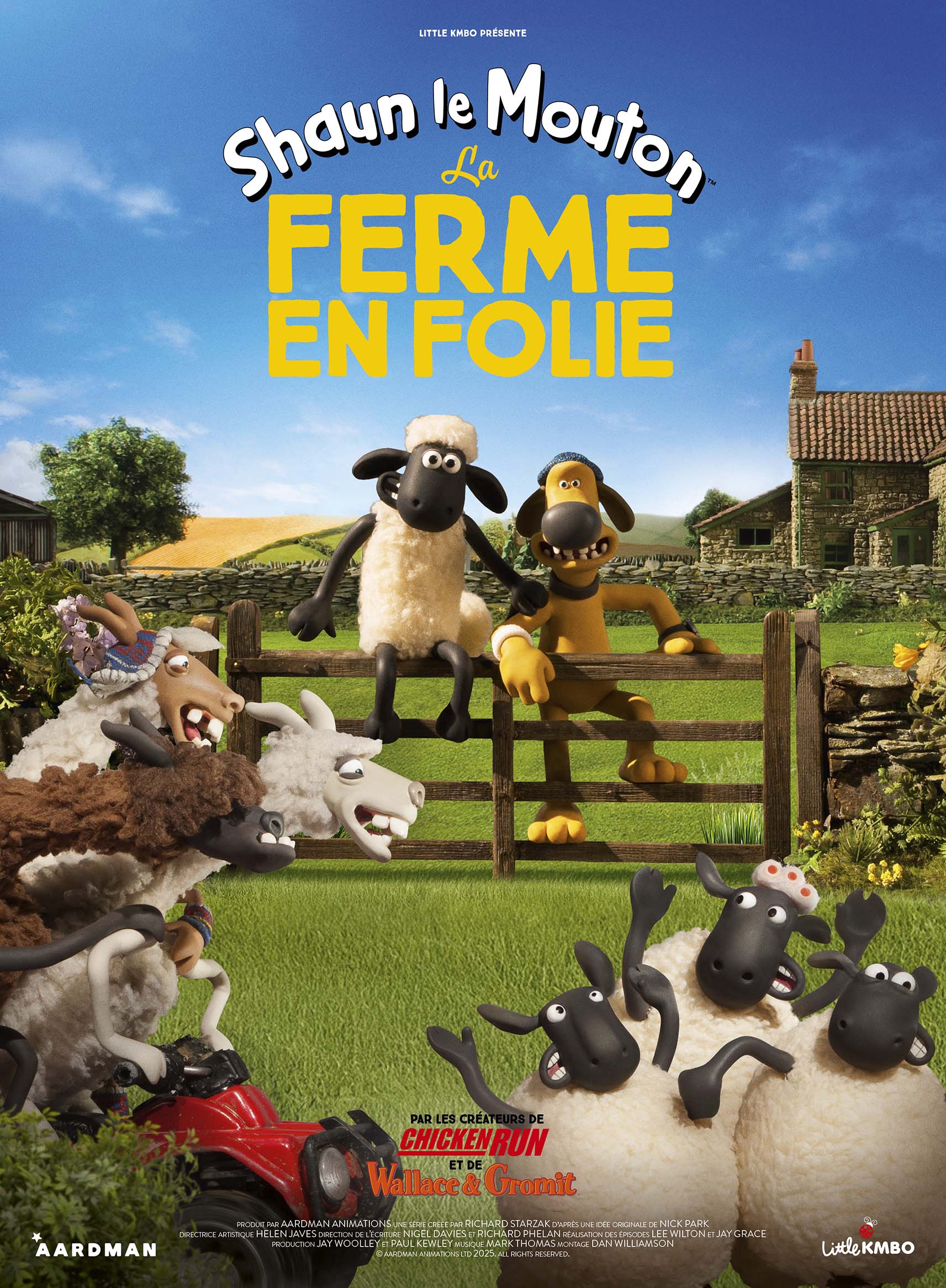 Shaun le mouton, la ferme en folie (affiche) - © Droits réservés