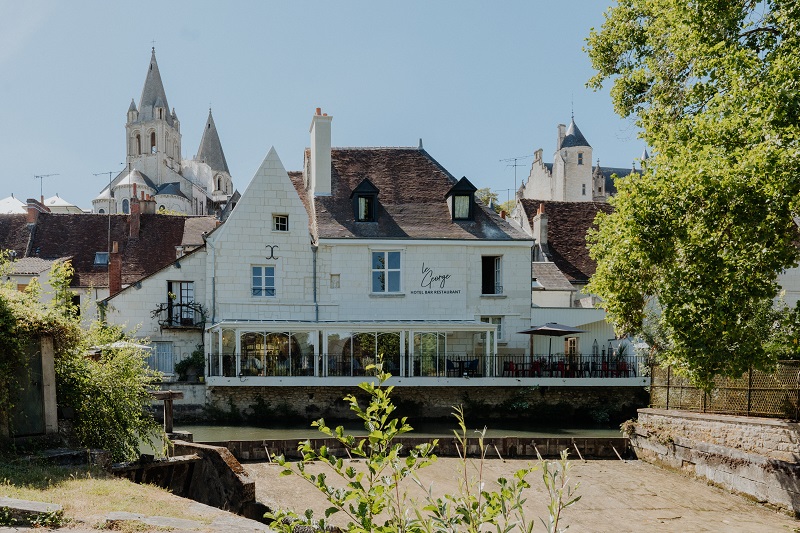 Hôtel restaurant Le Gorge Sand - Loches, Val de Loire.