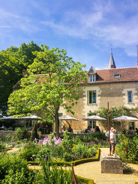 The presbitery garden of Chédigny - Loire Valley, France. 